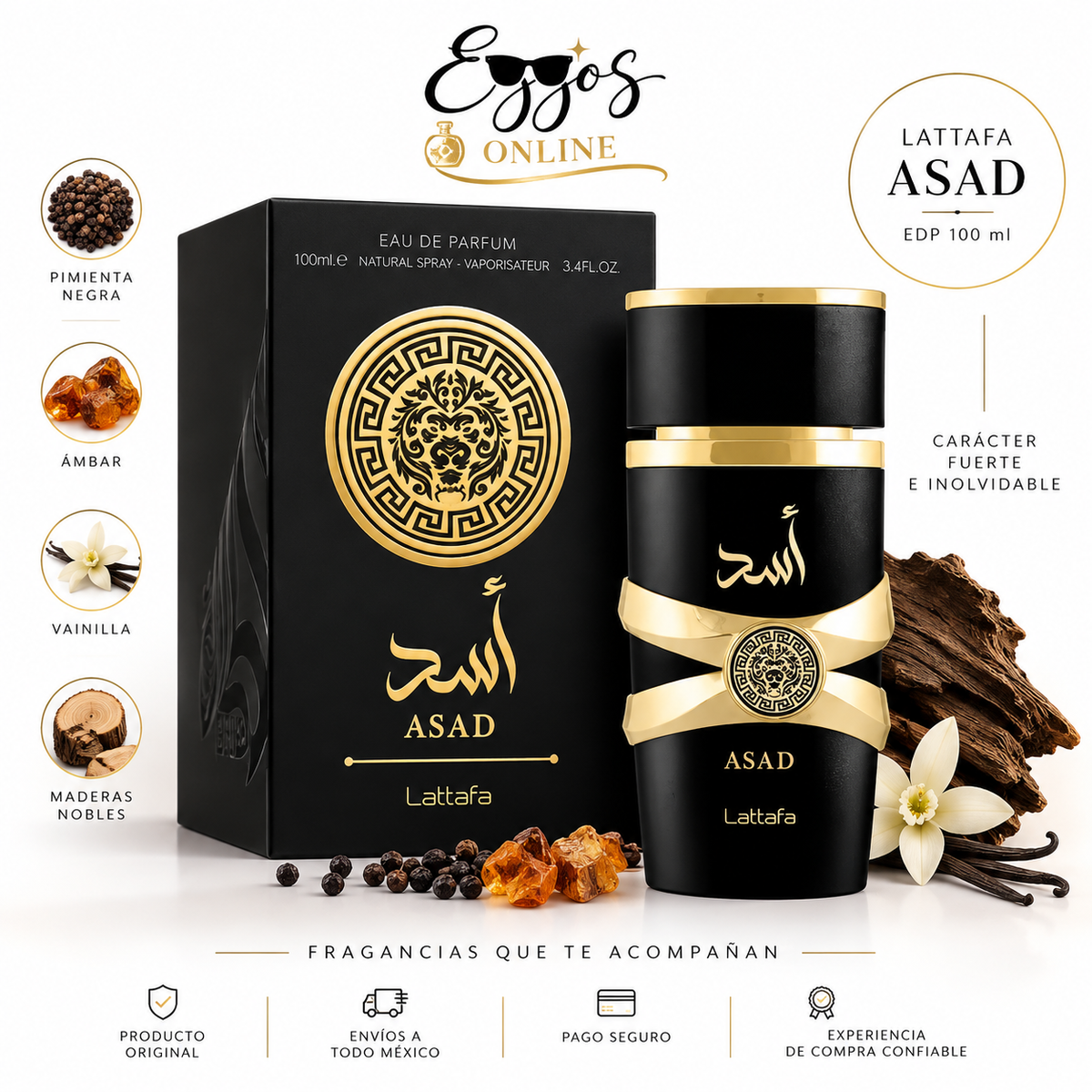 Lattafa Asad EDP 100 ml