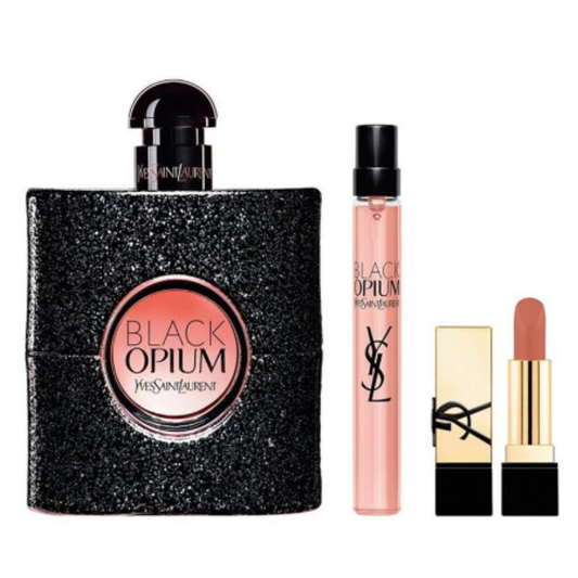 Yves Saint Laurent Black Opium 3 pzas
