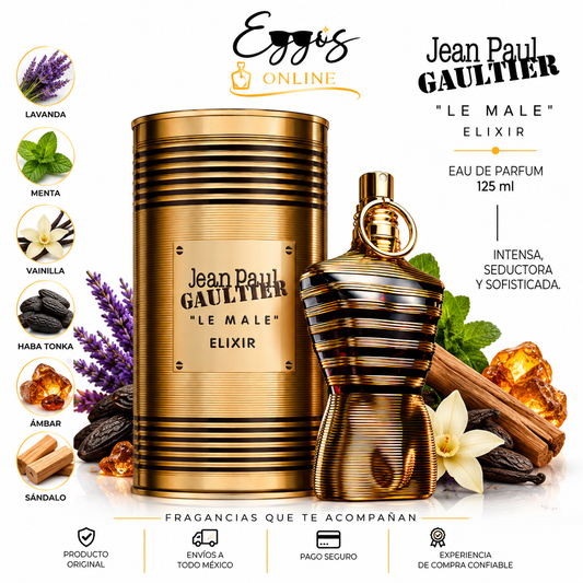 Jean Paul Gaultier LE MALE ELIXIR PARFUM 125 ml