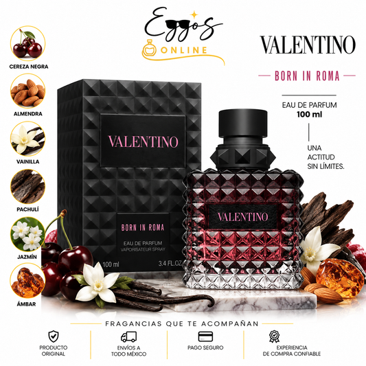 Valentino VALENTINO UOMO BORN IN ROMA INTENSE EDP 100 ml