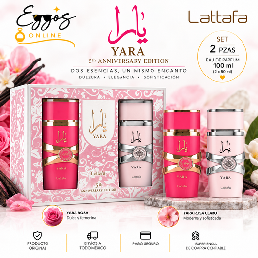 Lattafa YARA & CANDY 100 ml / 2 pzas