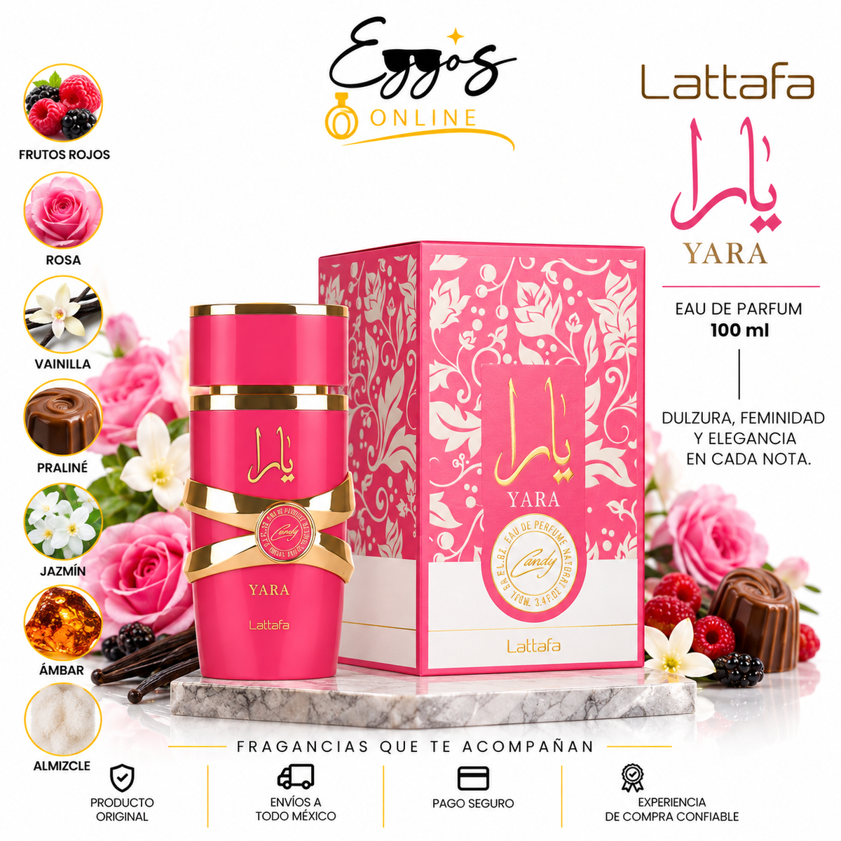Lattafa Yara Candy EDP 100 ml