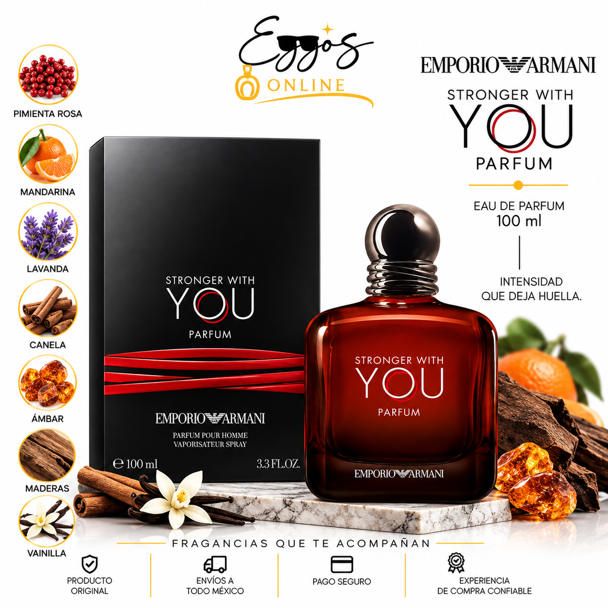 Giorgio Armani STRONGER WITH YOU PARFUM 100 ml
