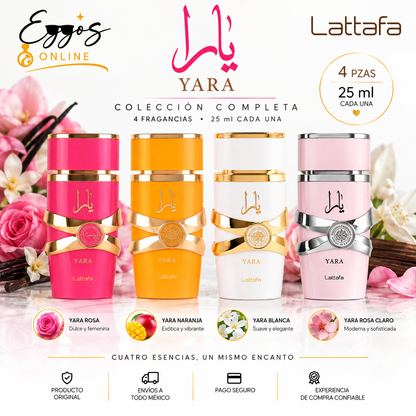 Lattafa Yara Collection 4 pzas 25 ml