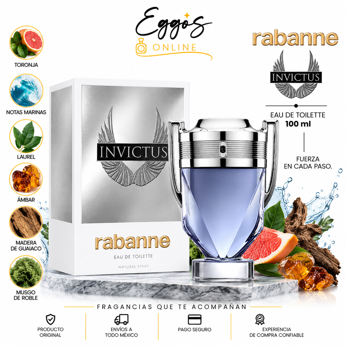Paco Rabanne INVICTUS EDT 100 ml