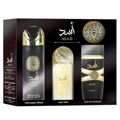 Lattafa ASAD 3 pzas