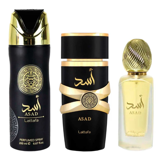 Lattafa ASAD 3 pzas