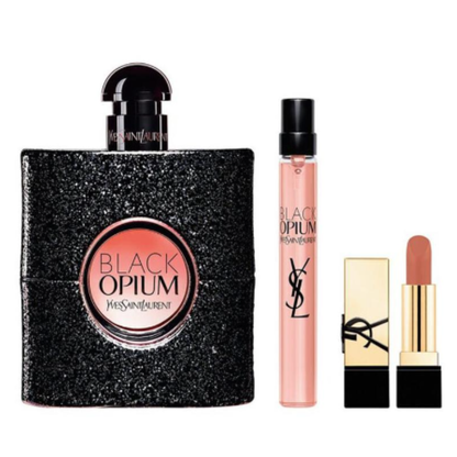 Yves Saint Laurent Black Opium 3 pzas