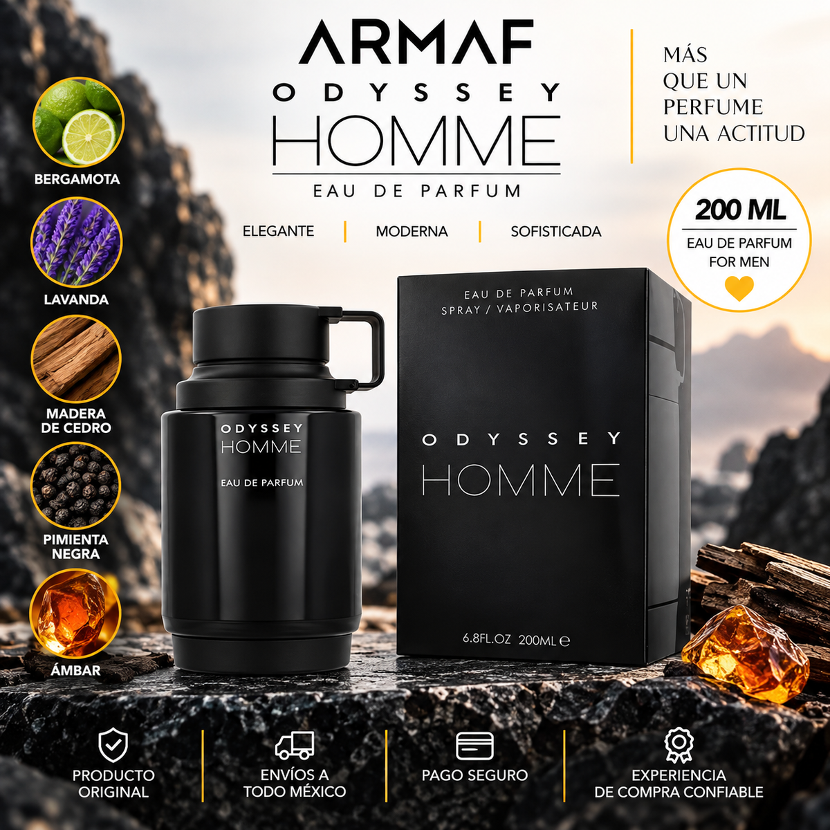 Armaf Odyssey Homme EDP 200 ml