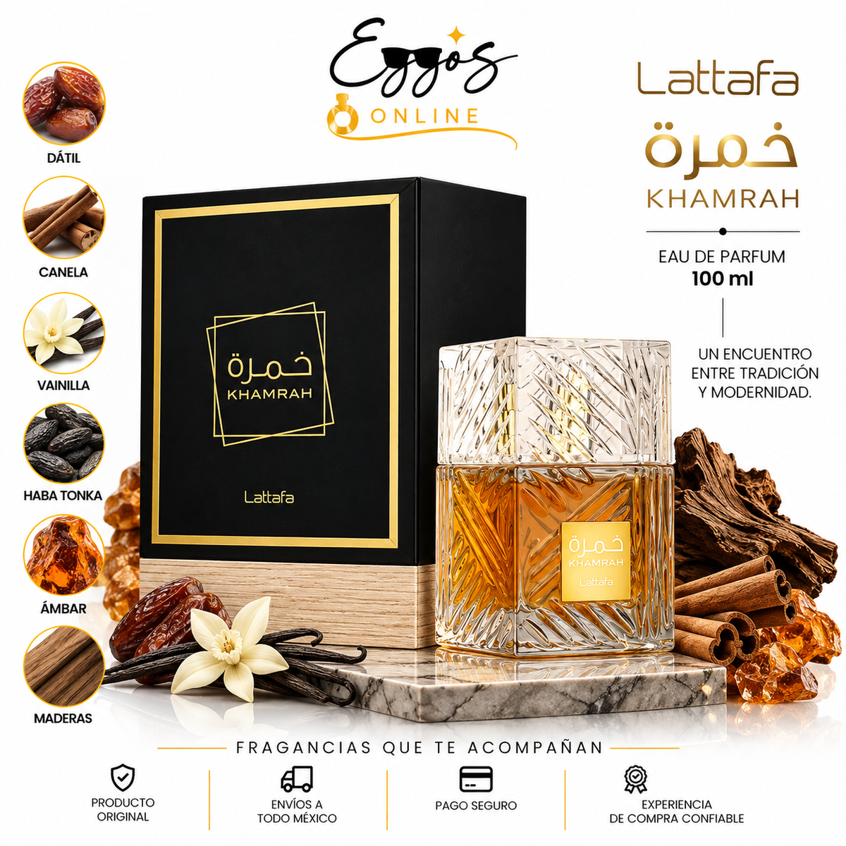 Lattafa Khamrah EDP 100 ml