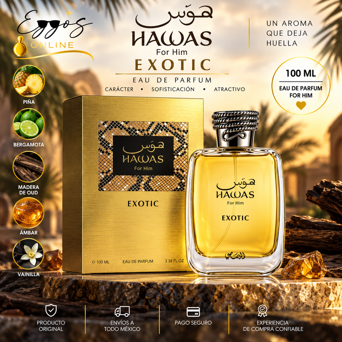 Rasasi Hawas Exotic EDP 100 ml
